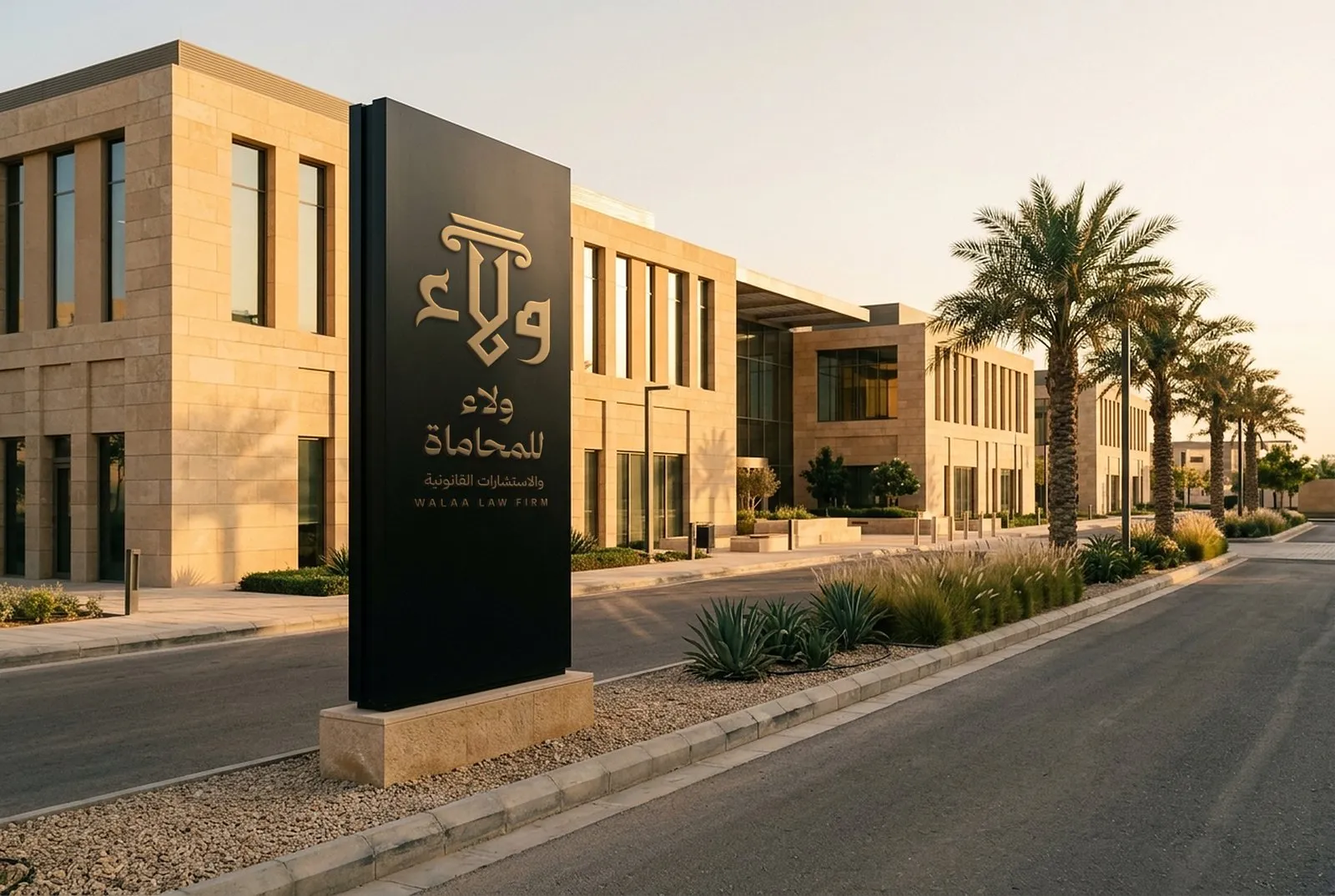 تطبيق الهوية على اللوحة الخارجية